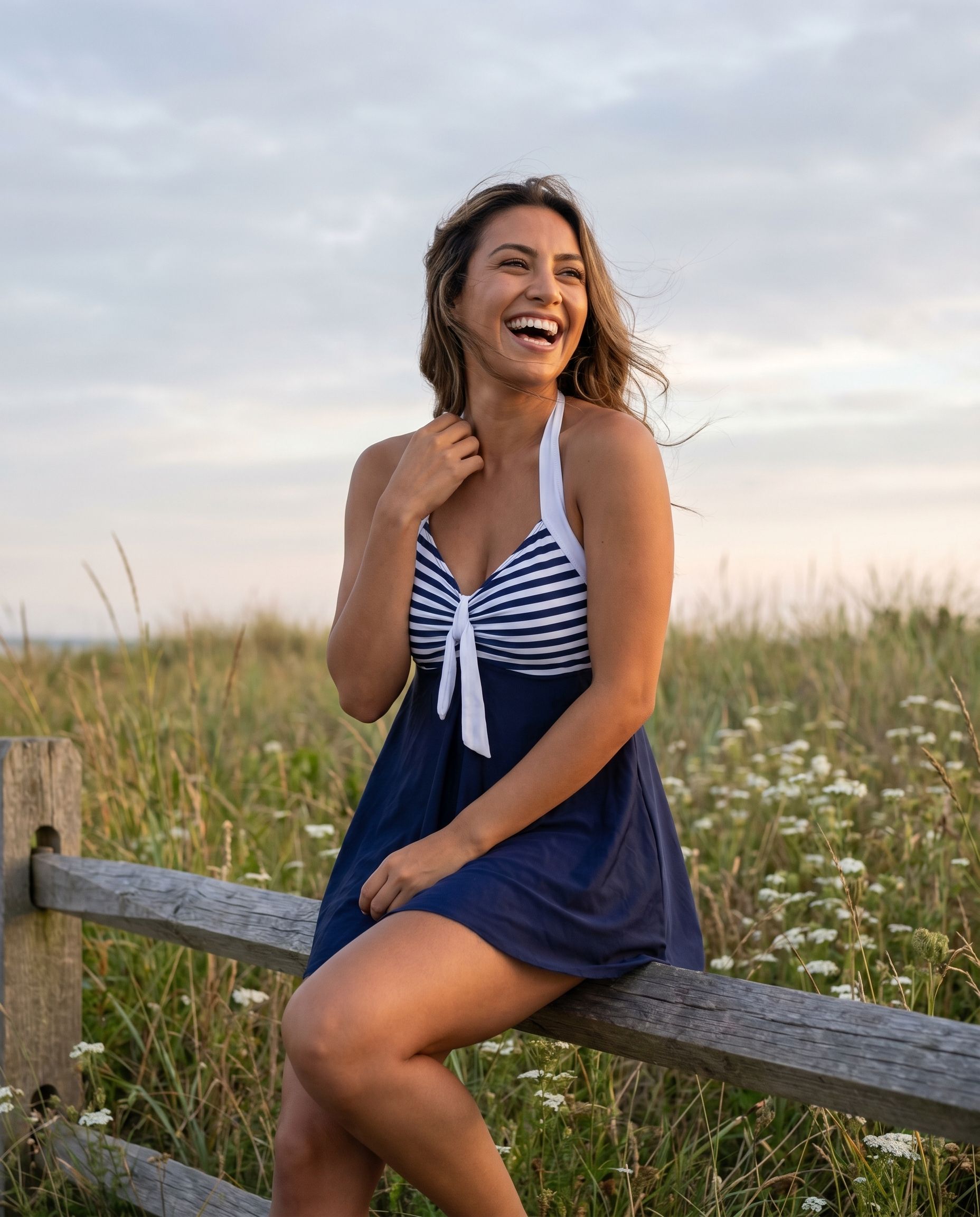 Tankini jupette grande taille S à 5XL